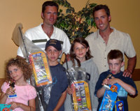 A "winning group" --- one of many at the 2008 Bass Derby!